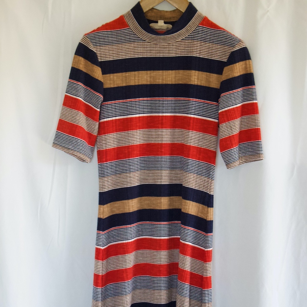 Nightcap Striped Bodycon Mini Dress